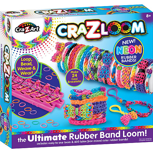 Набір для виготовлення браслетів Cra-Z-Art Ultimate Rubber Band Loom в асорт.