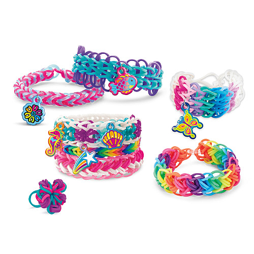 Набір для виготовлення браслетів Cra-Z-Art Charm Loom Studio Mermaid and Unicorn