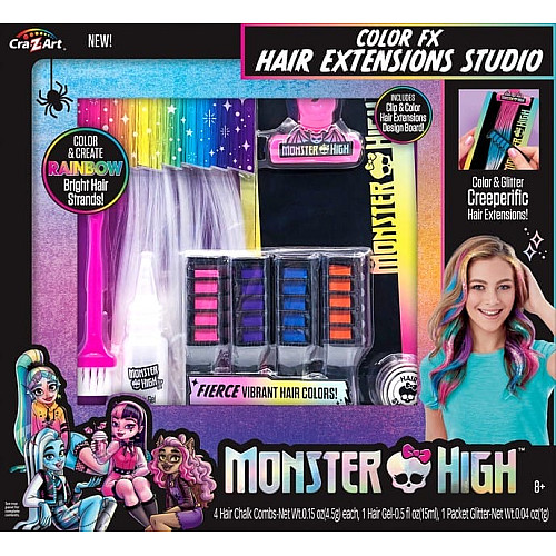 Набор для творчества Cra-Z-Art Monster High Colour FX Студия наращивания волос