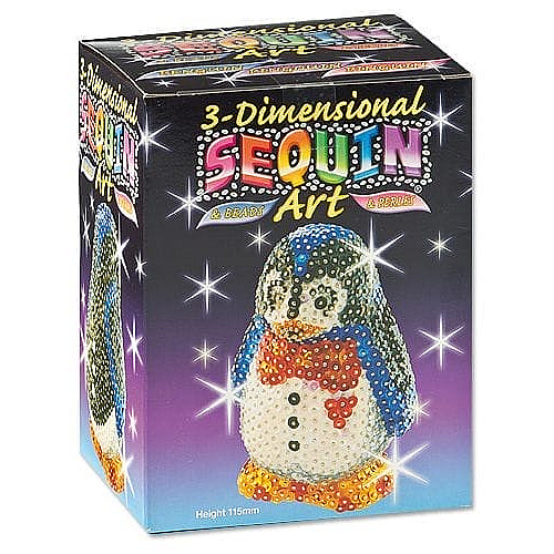 Набор для творчества Sequin Art 3d Пингвин