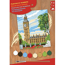 Набір для творчості Sequin Art Painting by numbers Junior Біг Бен 23*30см