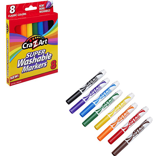 Маркери легкозмивні Cra-Z-Art Super Washable, 8шт