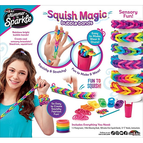 Набор для изготовления браслетов Cra-Z-Art Squish Magic Bubble Bands