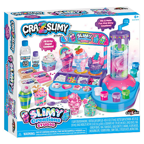 Слайм Cra-Z-Art Slimy Creations Studio, набір 40од