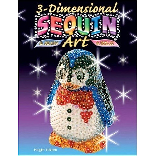 Набор для творчества Sequin Art 3d Пингвин