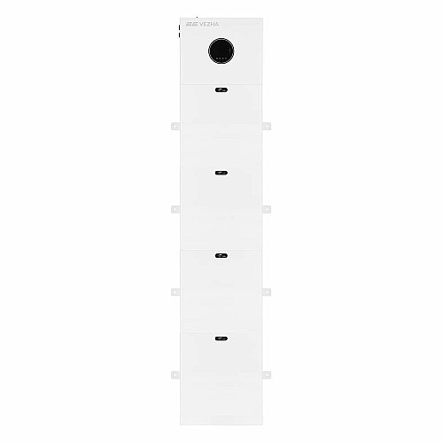 Система резервного живлення 2E PowerWall Vezha, 5000 Вт, 20.48 кВт/год, MPPT 5.5 кВт, WiFi, розширення ємності, паралельне підключення