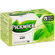 Чай зелений Pickwick з м'ятою 40г (20х2г)X12