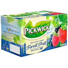 Чай Pickwick G чорний аромат. зі шматоч лісових ягід 30г(20x1.5г) x12 НП