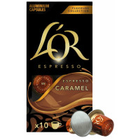 Кава L`OR капсули, Espresso Caramel, арабіка, 10шт, Nespresso