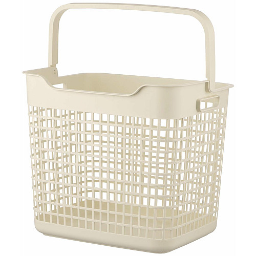 Корзина для белья ARDESTO 38x29.5x33см, 26л, пластик PP, бежевый