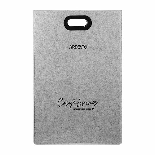 Кошик ARDESTO Prestigio 40х30х60см, фетр, сірий