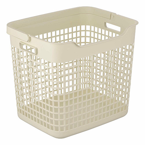 Корзина для белья ARDESTO 38x29.5x33см, 26л, пластик PP, бежевый