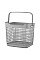 Кошик для білизни ARDESTO 38x29.5x33см, 26л, пластик PP, сірий