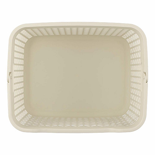 Корзина для белья ARDESTO 38x29.5x33см, 26л, пластик PP, бежевый
