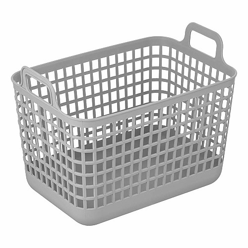 Кошик для зберігання ARDESTO 33x22.5x25.2см, 12.5л, пластик PP, cірий