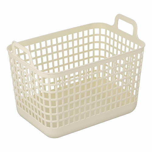 Кошик для зберігання ARDESTO 33x22.5x25.2см, 12.5л, пластик PP, бежевий