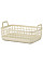 Корзина для хранения ARDESTO 33x22x16.3см, 7л, пластик PP, бежевый