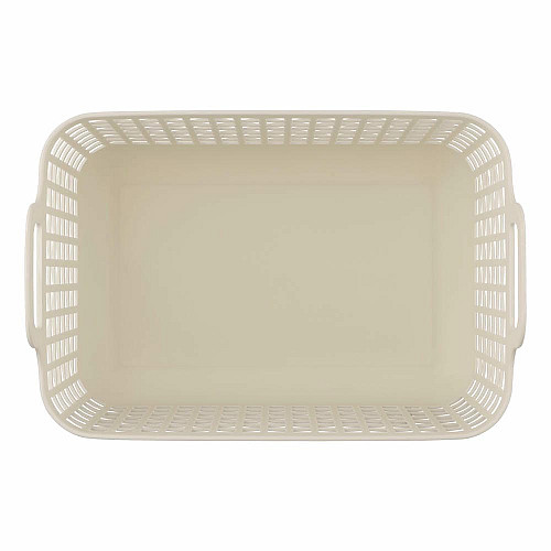 Кошик для зберігання ARDESTO 33x22.5x25.2см, 12.5л, пластик PP, бежевий