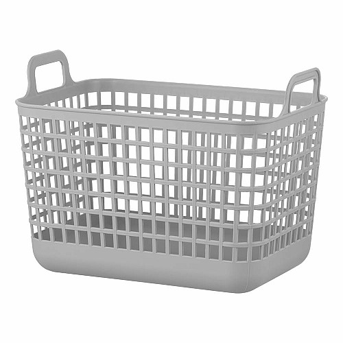Кошик для зберігання ARDESTO 33x22.5x25.2см, 12.5л, пластик PP, cірий