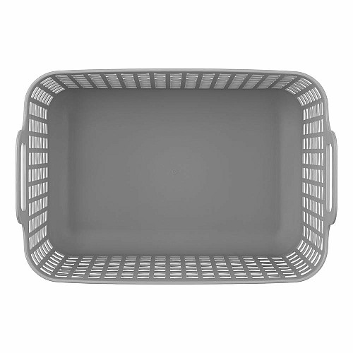 Кошик для зберігання ARDESTO 33x22.5x25.2см, 12.5л, пластик PP, cірий