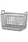 Кошик для зберігання ARDESTO 33x22.5x25.2см, 12.5л, пластик PP, cірий