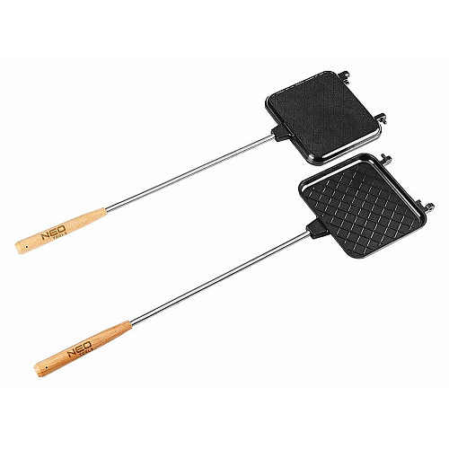 Тостер для сендвічів Neo Tools, нержавіюча сталь, 15.5x13.5см, 41.5см