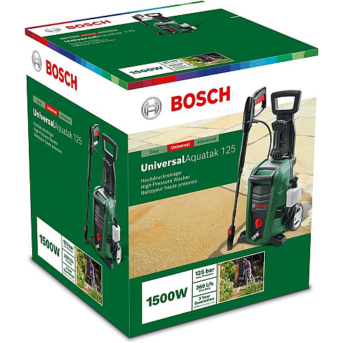 Мінімийка високого тиску Bosch UniversalAquatak 125 1500Вт 125бар 360л/год шланг 5м 7.7кг