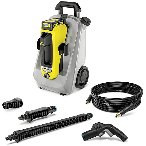 Мінімийка акумуляторна Karcher OC 6-18 Premium Battery Set 18В акб 1х2.5А·год 24бар 200л/год бак для води 12л ЗП 5.73кг