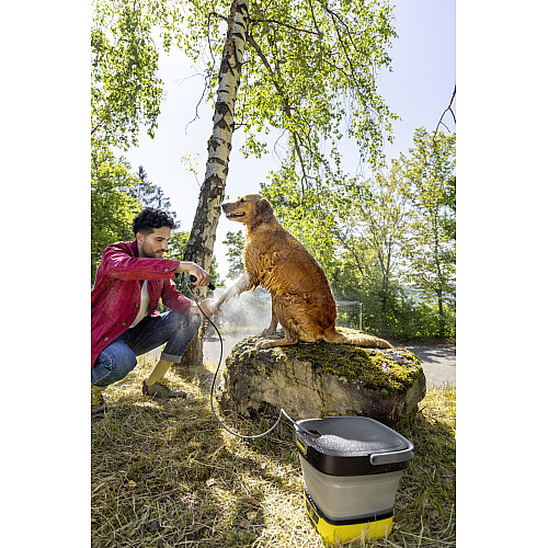 Мінімийка низького тиску акумуляторна Karcher OC 3 Foldable 120л/год шланг 1.8м бак для води 8л 2.2кг USB-C