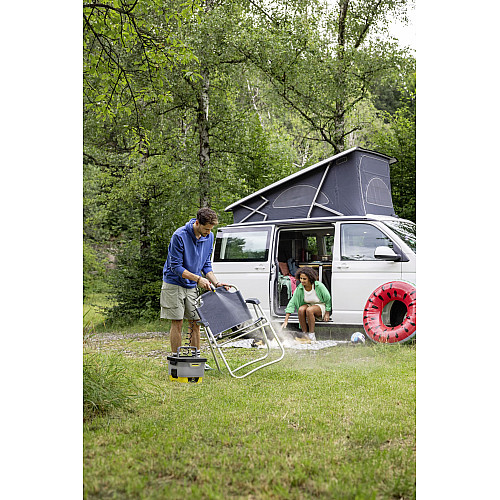 Мінімийка низького тиску акумуляторна Karcher OC 4 120л/год шланг 2.8м бак для води 8л 3.082кг USB-C