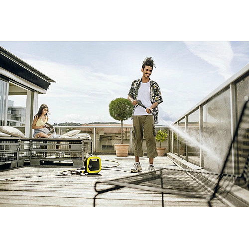 Минимойка высокого давления Karcher K Mini 1400Вт 110бар 360л/ч шланг 5м 3.9кг