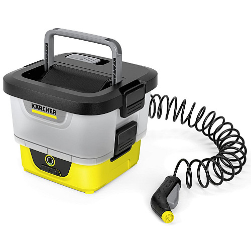 Мінімийка низького тиску акумуляторна Karcher OC 4 120л/год шланг 2.8м бак для води 8л 3.082кг USB-C
