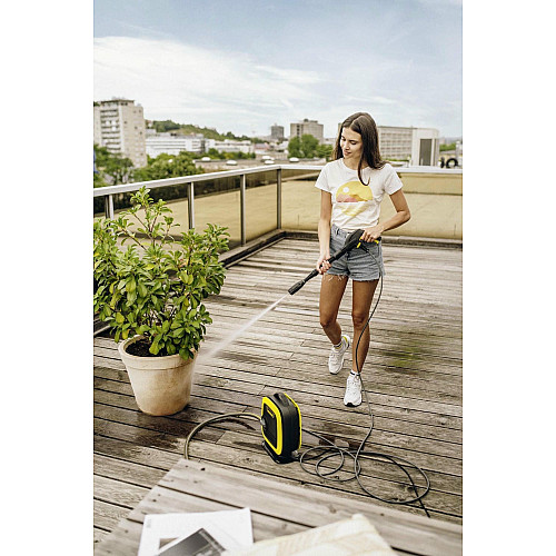 Минимойка высокого давления Karcher K Mini 1400Вт 110бар 360л/ч шланг 5м 3.9кг