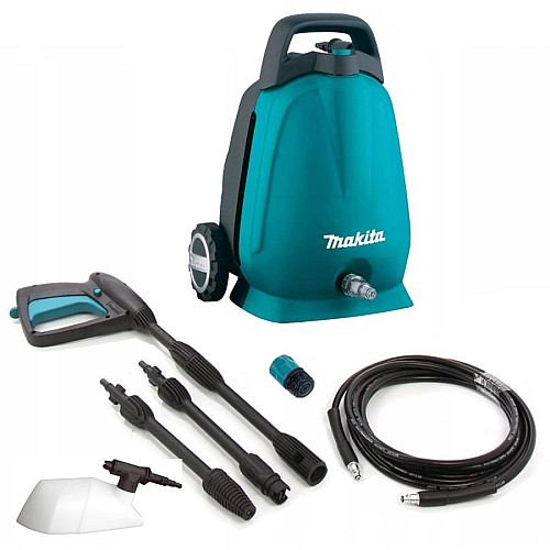 Мінімийка високого тиску Makita HW102 1300Вт 100бар 360л/год шланг 5м 5.8кг