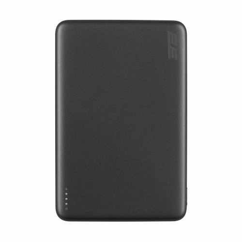 Акумулятор портативний літій-іонний Power Bank 2E Slim Wireless QI 10000мА·год, 20Вт, PD, сірий