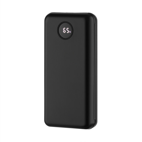 Акумулятор портативний літій-іонний Power Bank 2E 30000мА·год, 65Вт, PD, QC, чорний