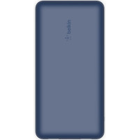 Акумулятор портативний літій-іонний Power Bank Belkin 20000мА·год, 15Вт, 2хUSB-A/USB-C, блакитний