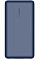 Аккумулятор портативный литий-ионный Power Bank Belkin 20000мА·ч, 15Вт, 2хUSB-A/USB-C, голубой