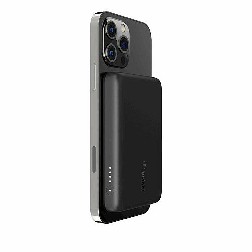 Аккумулятор портативный литий-ионный Power Bank Belkin 2500мА·ч, 7,5Вт, Magnetic, черный