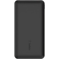 Акумулятор портативний літій-іонний Power Bank Belkin 10000мА·год, 15Вт, 2хUSB-A/USB-C, чорний