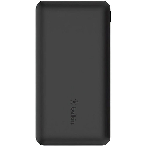 Аккумулятор портативный литий-ионный Power Bank Belkin 10000мА·ч, 15Вт, 2хUSB-A/USB-C, черный