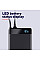 Акумулятор портативний літій-іонний power bank Trust Fiera, 10000мА·год, 2хUSB-C, 20W, PD/QC 3.0, чорний