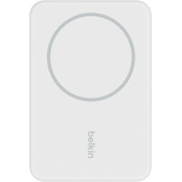 Аккумулятор портативный литий-ионный Power Bank Belkin 5000мА·ч, 7.5Вт, Magnetic, белый