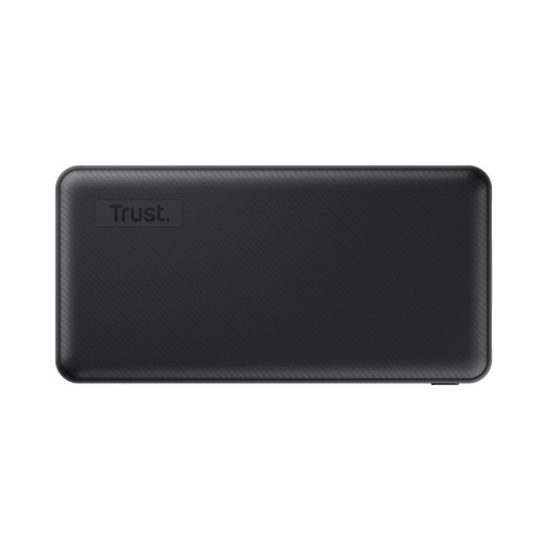 Акумулятор портативний літій-іонний power bank Trust Primo ECO, 20000мА·год, 2хUSB-A/USB-C, 15W, чорний