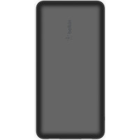 Акумулятор портативний літій-іонний Power Bank Belkin 20000мА·год, 15Вт, 2хUSB-A/USB-C, чорний