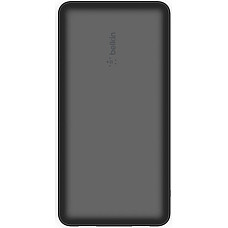Аккумулятор портативный литий-ионный Power Bank Belkin 20000мА·ч, 15Вт, 2хUSB-A/USB-C, черный