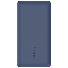 Акумулятор портативний літій-іонний Power Bank Belkin 10000мА·год, 15Вт, 2хUSB-A/USB-C, блакитний