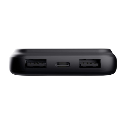 Акумулятор портативний літій-іонний power bank Trust Avala, 10000мА·год, 2хUSB-A/USB-C, 20W, PD/QC 3.0, чорний