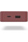 Акумулятор портативний літій-іонний Power Bank Hama 20000 мА·год, USB-C/USB-A, red