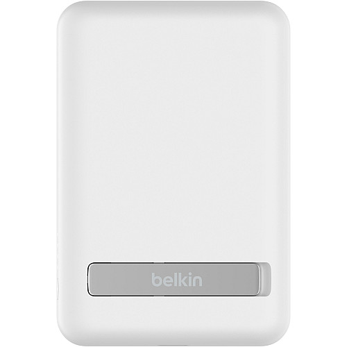 Аккумулятор портативный литий-ионный Power Bank Belkin 5000мА·ч, 7.5Вт, Magnetic, белый